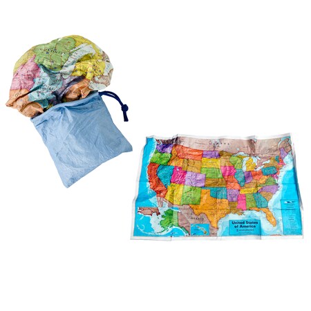 Round World Products USA Scrunch Map SM02